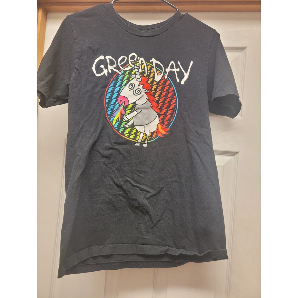 Green Day Puking Unicorn Tee Excellent Condition Medium Hot Topic Pacific